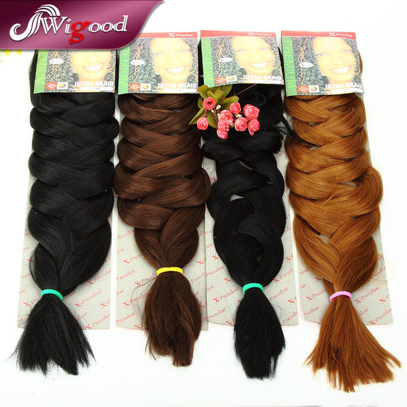 Elegance™ AfroBraid Xpression Wig – Natural Look, Easy Style