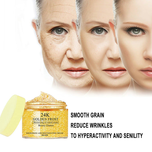 Elegance™ 24K Glow Cream – Hydrating Gold-Infused Moisturizer