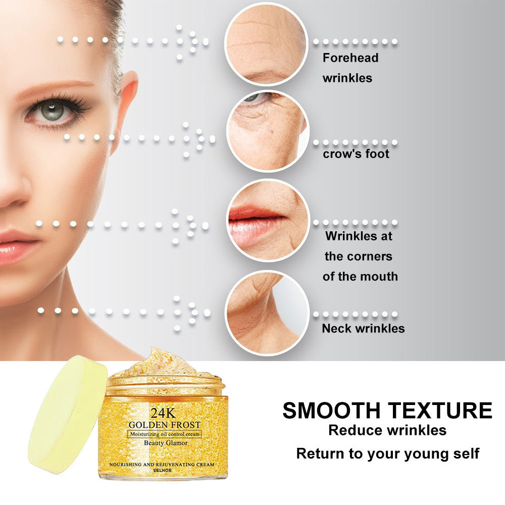 Elegance™ 24K Glow Cream – Hydrating Gold-Infused Moisturizer