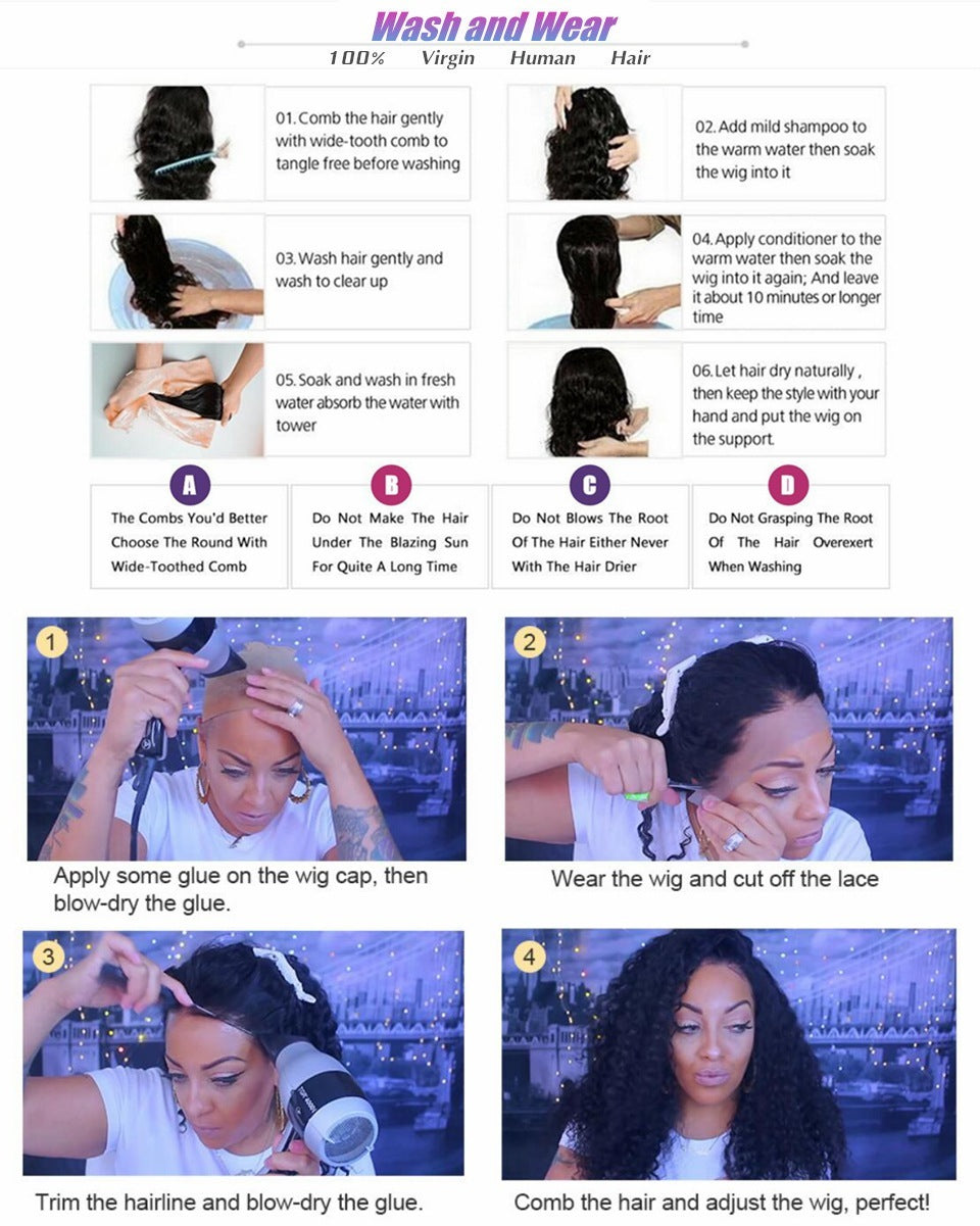 Elegance™ LuxeWave Lace Wig – Natural Body Wave Look